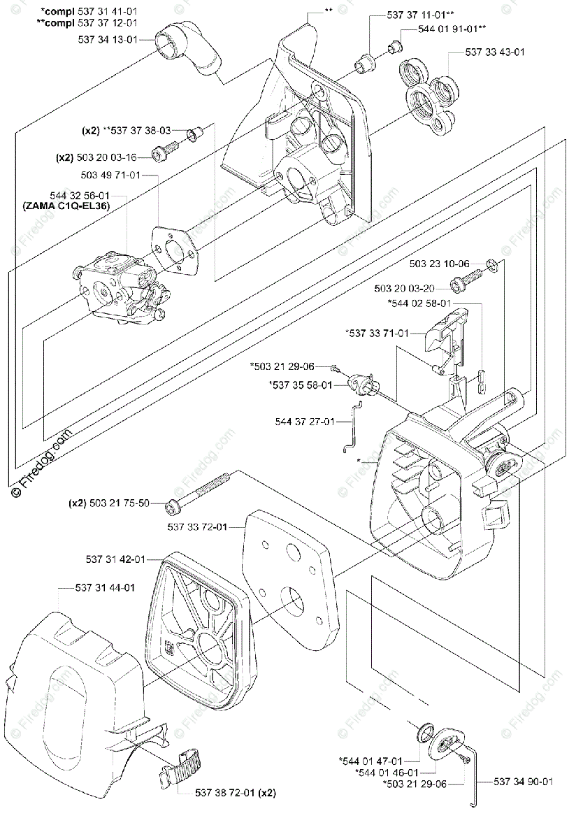 Husqvarna 372xp Parts Diagram - Derslatnaback