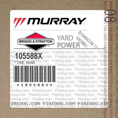 105588X * Tire, Rear