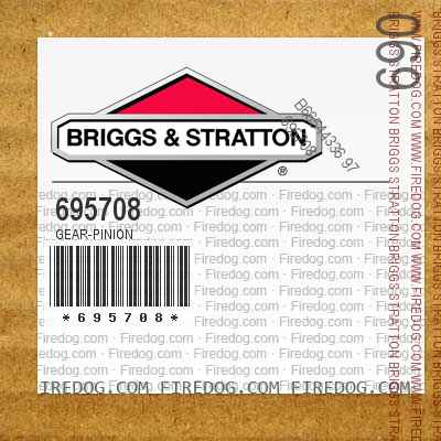 695708 Gear-Pinion