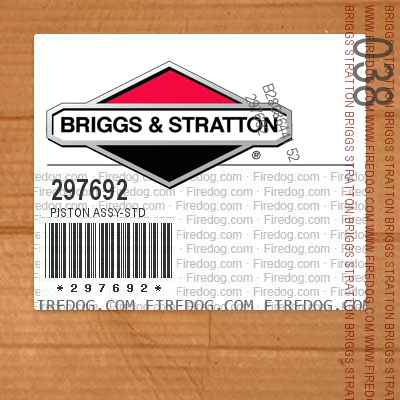 297692 Piston Assy-Std
