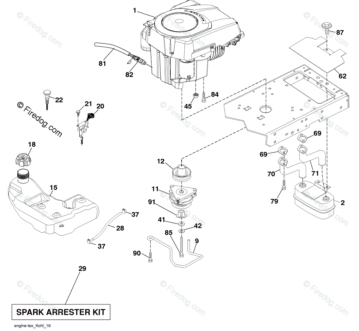 Husqvarna Ride Mower LGT 2554 (96045001502) (2010-02) OEM Parts
